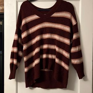 Striped American eagle sweater